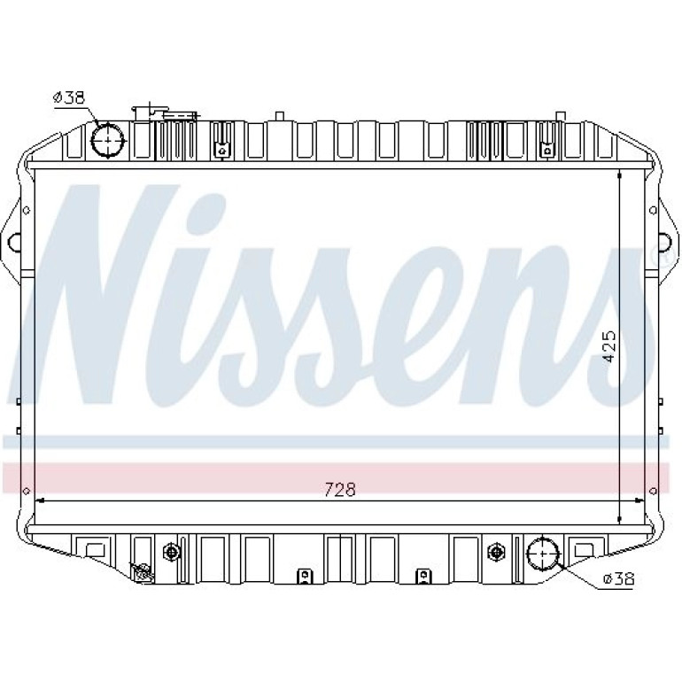 Wasserkühler PKW 64861 Wasserkühler PKW 64861