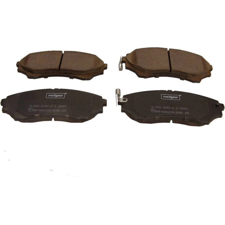 Bremsbelagsatz Mazda P. B-Serie 99 19-3400 Bremsbelagsatz Mazda P. B-Serie 99 19-3400