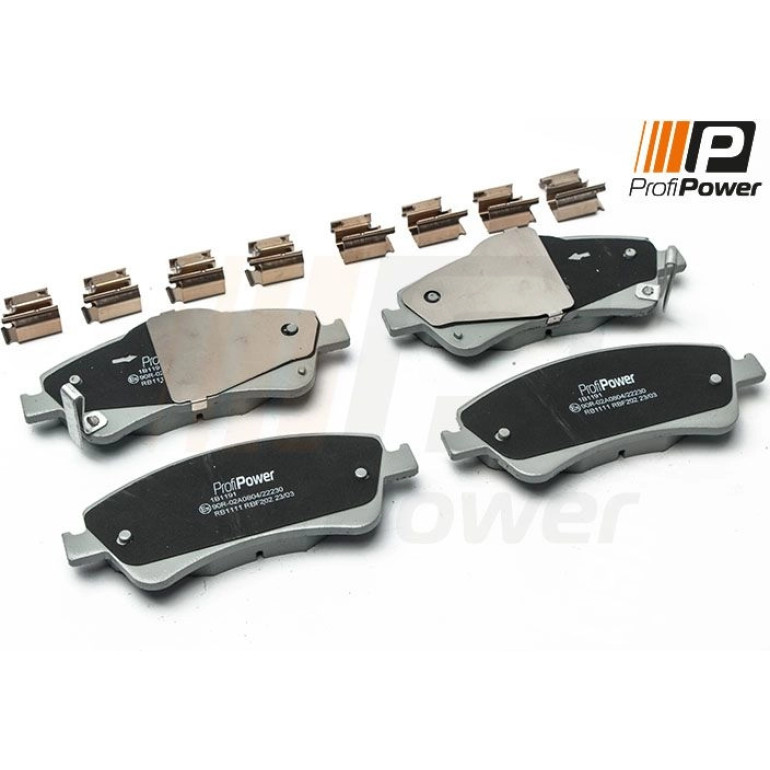 PROFIPOWER Bremsbelagsatz, Scheibenbremse 1B1191 PROFIPOWER Bremsbelagsatz, Scheibenbremse 1B1191