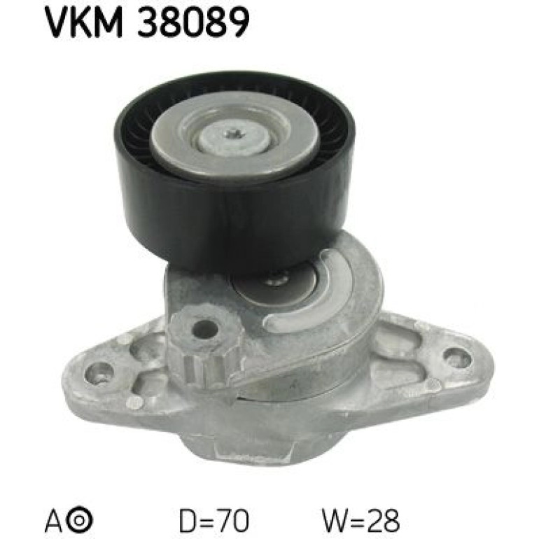 Multi-V-Umlenkrolle VKM 38089 Multi-V-Umlenkrolle VKM 38089