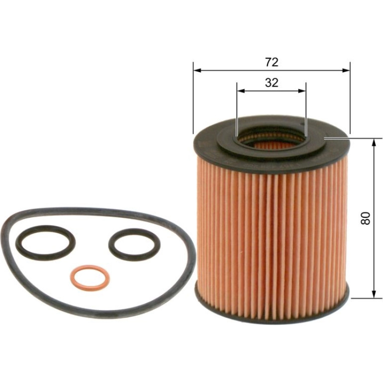 Ölfilter 1457429262 Ölfilter 1457429262