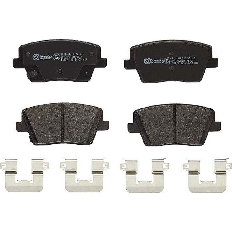 BREMBO Bremsklötze HA P 30 112 BREMBO Bremsklötze HA P 30 112