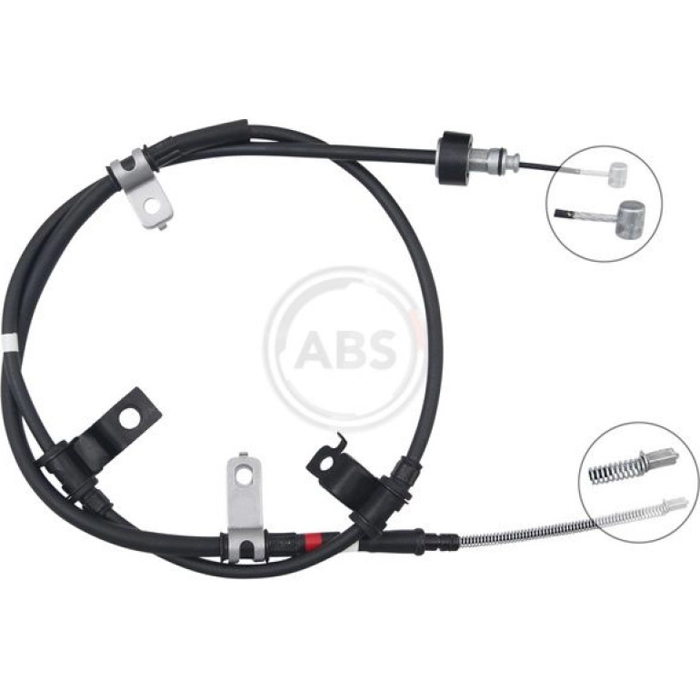 A.B.S. Handbremsseil Seilzug Festellbremse K17506 A.B.S. Handbremsseil Seilzug Festellbremse K17506