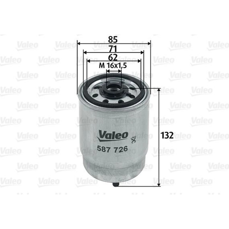 VALEO Kraftstofffilter 587726 VALEO Kraftstofffilter 587726