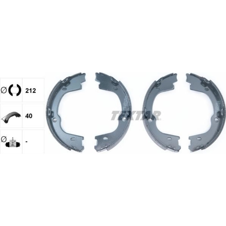 Handbremsbacken Hyundai Ix55 08-/H1 08 91076000 Handbremsbacken Hyundai Ix55 08-/H1 08 91076000