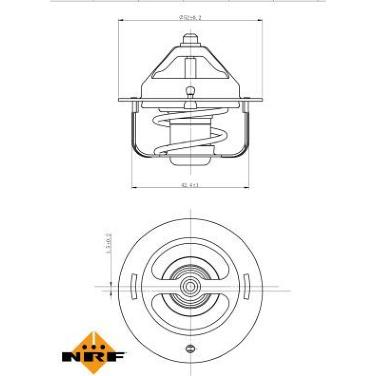 NRF Thermostat, Kühlmittel 725144 NRF Thermostat, Kühlmittel 725144