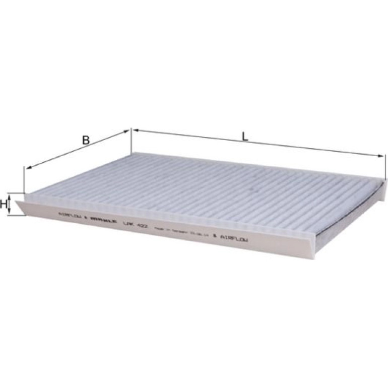 MAHLE Filter, Innenraumluft LAK 422 MAHLE Filter, Innenraumluft LAK 422
