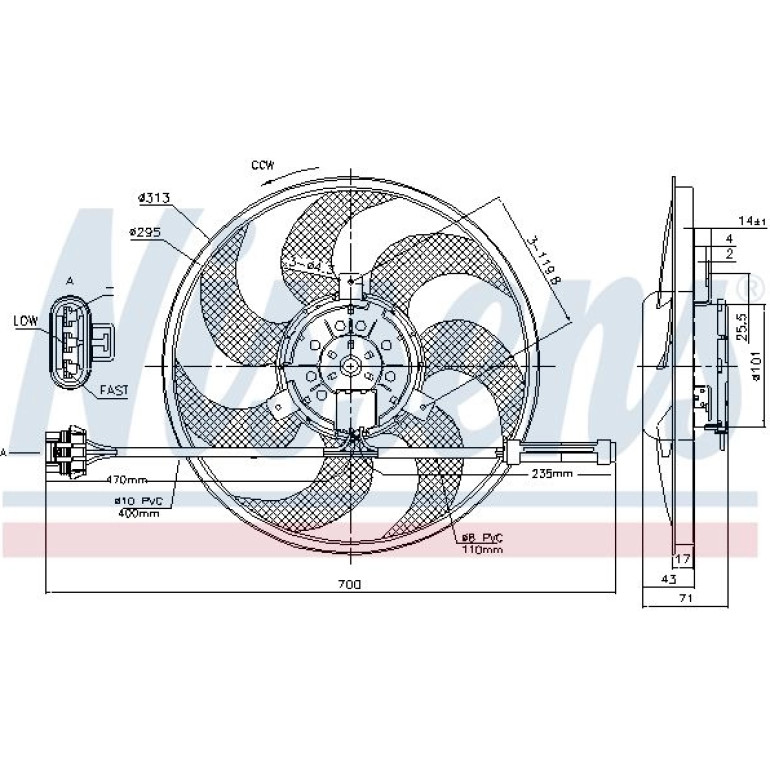 Kühlerlüfter PKW 85775 Kühlerlüfter PKW 85775