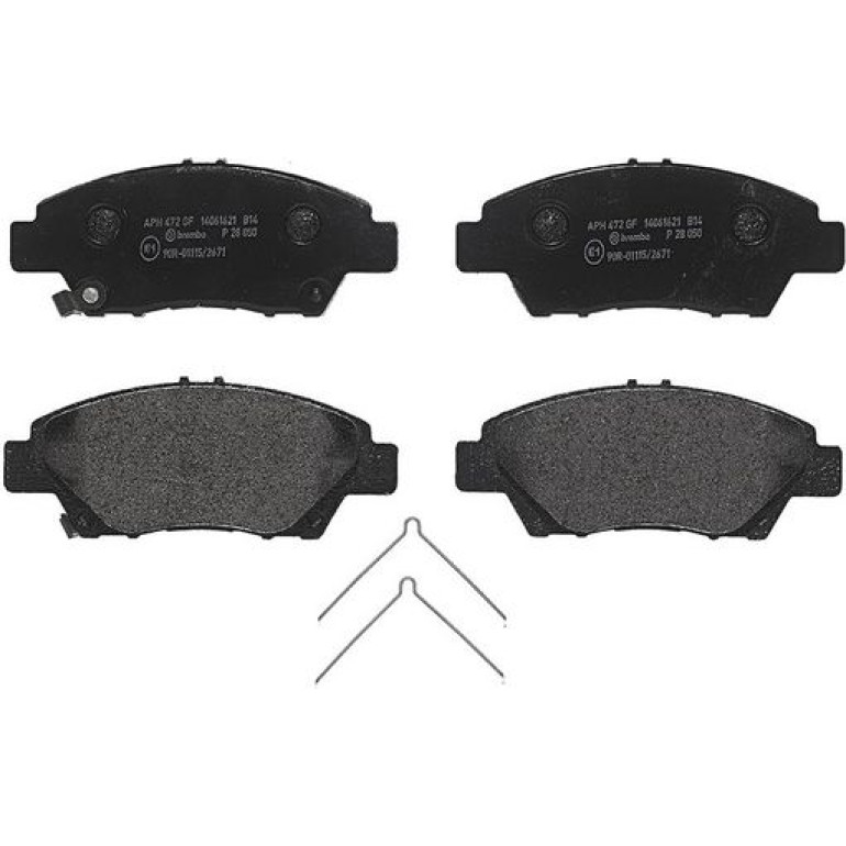 BREMBO Bremsklötze VA P 28 050 BREMBO Bremsklötze VA P 28 050