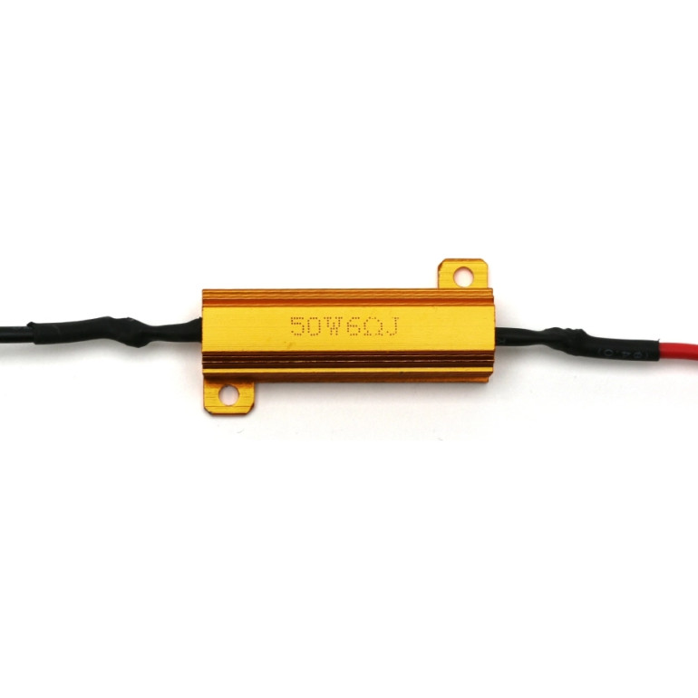Universal Decoder LED Lastwiderstand CAN BUS CANBus Widerstand 50 Watt 6 Ohm Universal Decoder LED Lastwiderstand CAN BUS CANBus Widerstand 50 Watt 6 Ohm