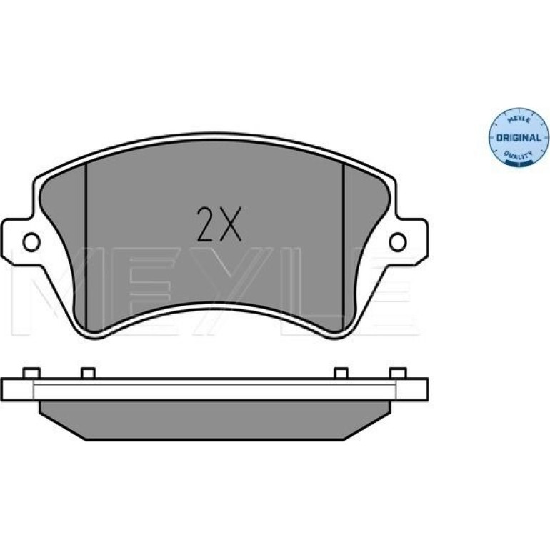 Bremsbelagsatz Toyota P. Corolla 00-07 Mit Sensor 025 237 6617/W Bremsbelagsatz Toyota P. Corolla 00-07 Mit Sensor 025 237 6617/W