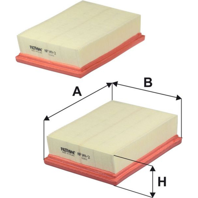 FILTRON Luftfilter AP 149/2-2x FILTRON Luftfilter AP 149/2-2x