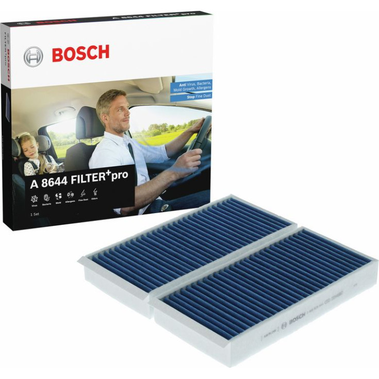 Aktivkohleinnenraumfilter 0 986 628 644 Aktivkohleinnenraumfilter 0 986 628 644