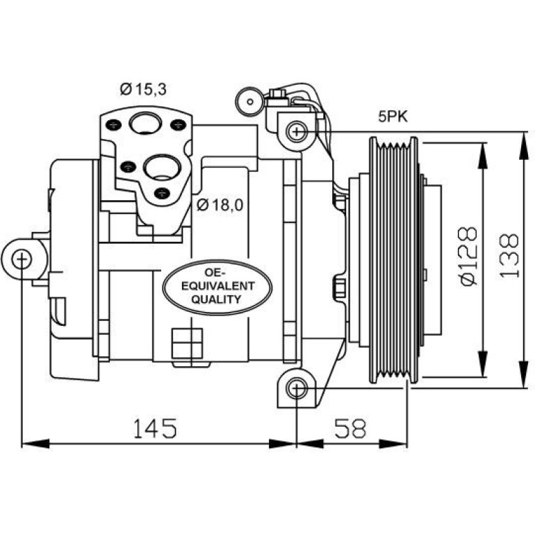 NRF Kompressor 32697