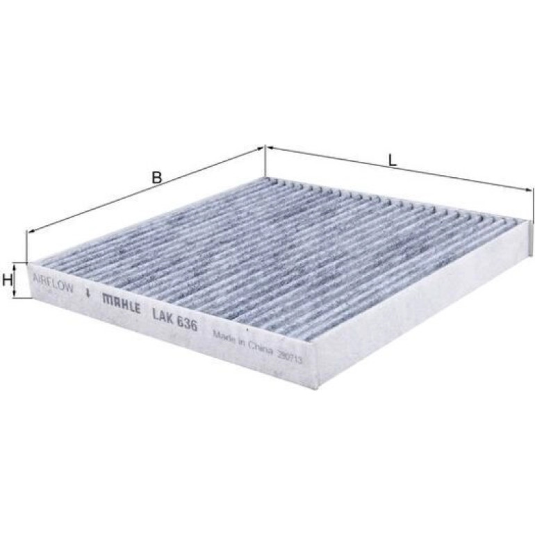 MAHLE Filter, Innenraumluft LAK 636