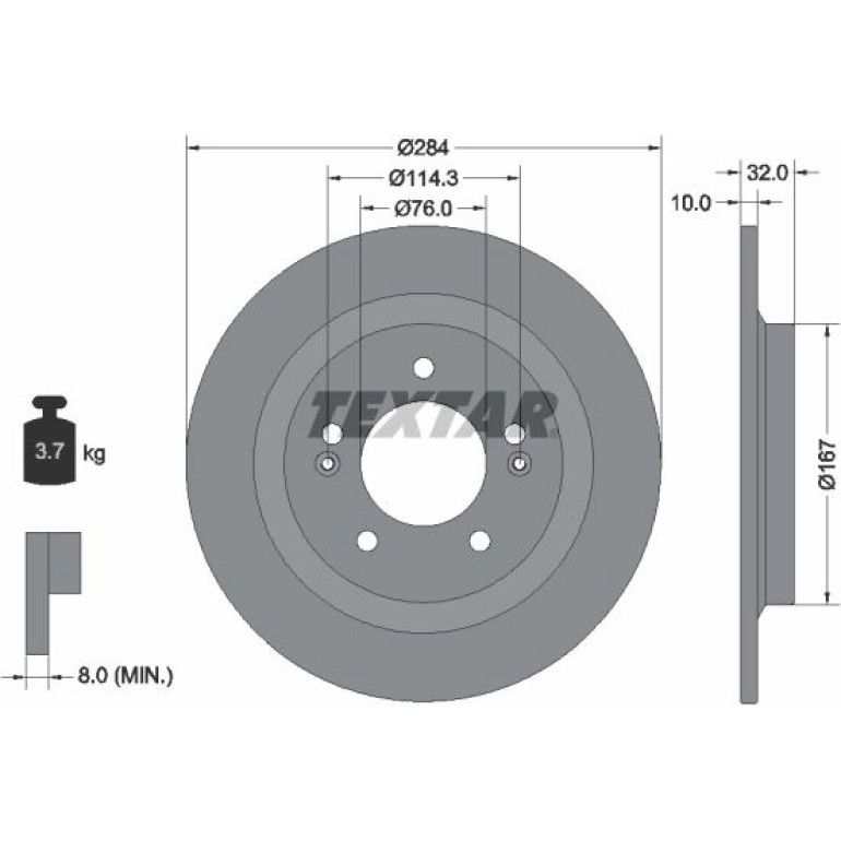 Bremsscheibe 92333303 Bremsscheibe 92333303