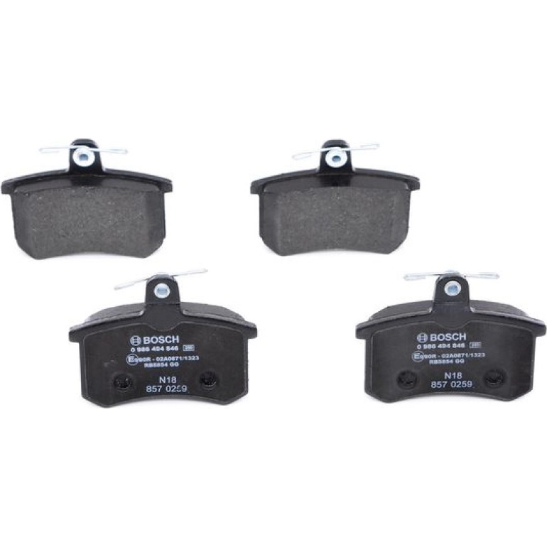 Bosch Bremsbelagsatz Premium 0 986 494 846 Bosch Bremsbelagsatz Premium 0 986 494 846