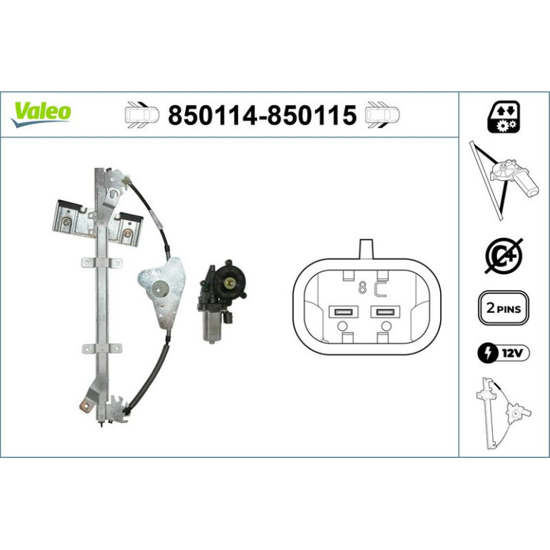 VALEO Fensterheber 850115 VALEO Fensterheber 850115