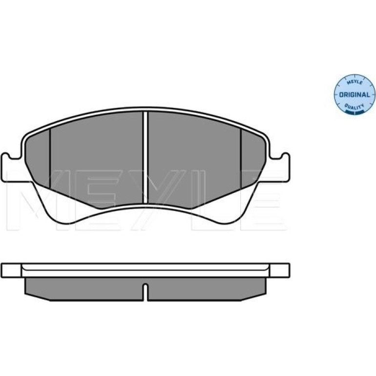 Bremsbelagsatz Toyota P. Auris 07-/Avensis 09- Mit Sensor 025 242 0419/W Bremsbelagsatz Toyota P. Auris 07-/Avensis 09- Mit Sensor 025 242 0419/W