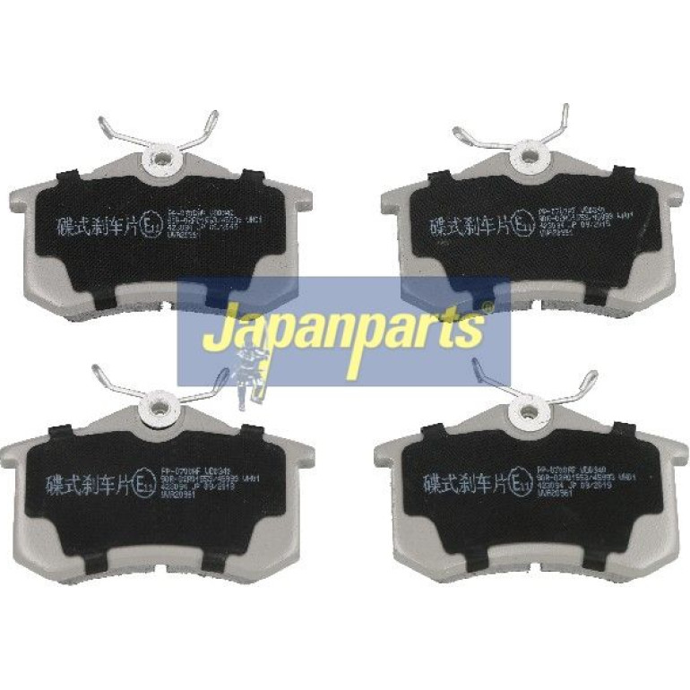 Japanparts Bremsbeläge PP-0700AF Japanparts Bremsbeläge PP-0700AF