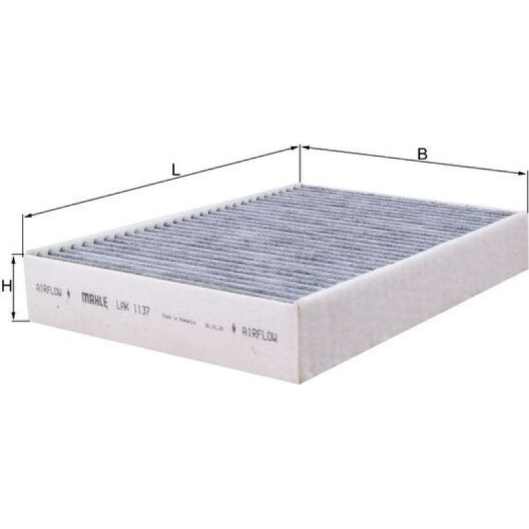 MAHLE Filter, Innenraumluft LAK 1137 MAHLE Filter, Innenraumluft LAK 1137