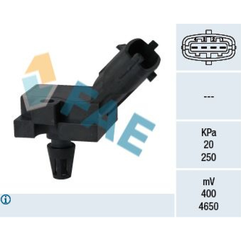 FAE Sensor, Saugrohrdruck 15082 FAE Sensor, Saugrohrdruck 15082