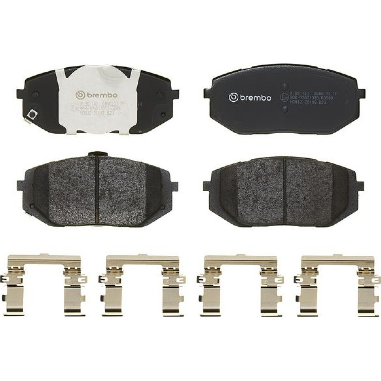 BREMBO Bremsbelagsatz, Scheibenbremse P 30 140 BREMBO Bremsbelagsatz, Scheibenbremse P 30 140