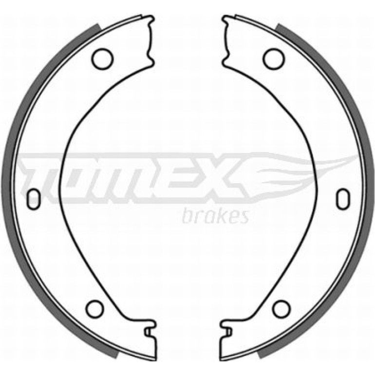 TOMEX brakes Bremsbackensatz TX 21-26 TOMEX brakes Bremsbackensatz TX 21-26