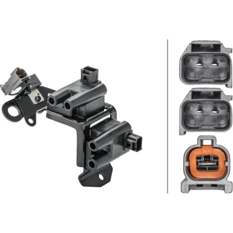 HELLA Zündspule 5DA 358 168-421 HELLA Zündspule 5DA 358 168-421