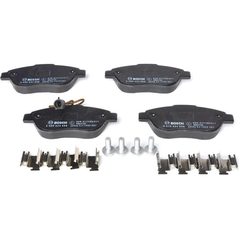 Bosch Bremsbelagsatz 0 986 424 596 Bosch Bremsbelagsatz 0 986 424 596