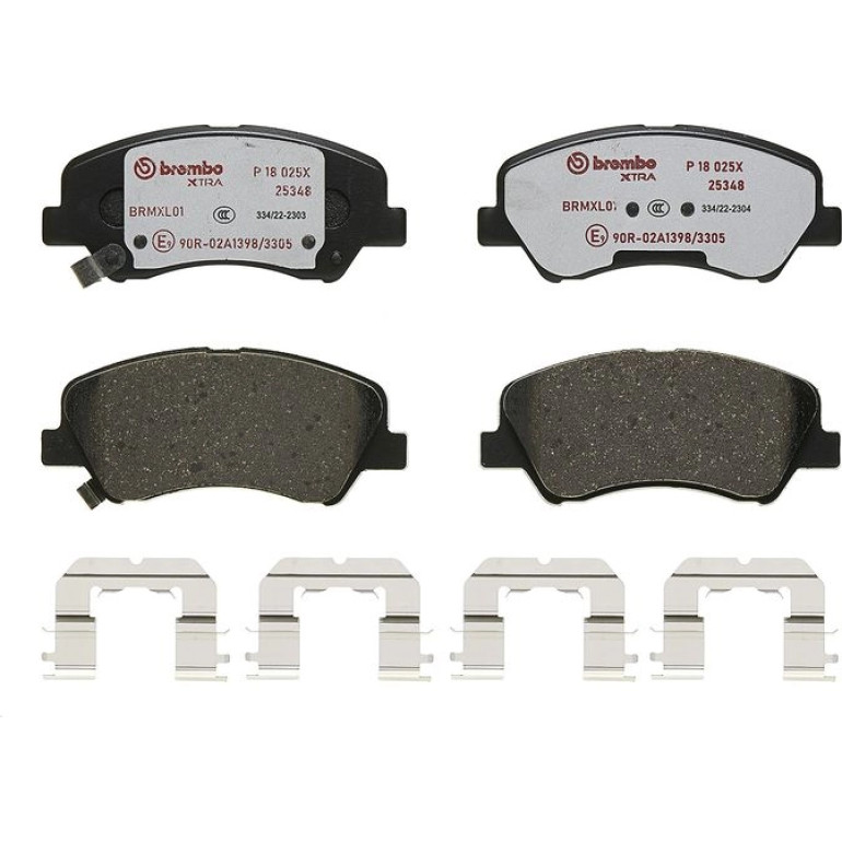 BREMBO Bremsklötze VA P 18 025X BREMBO Bremsklötze VA P 18 025X