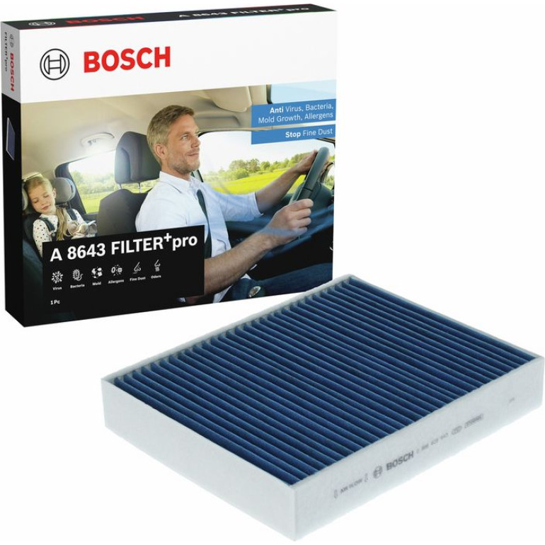 Aktivkohleinnenraumfilter 0 986 628 643