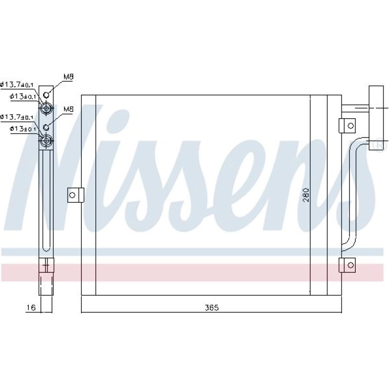 Kondensator PKW 94715 Kondensator PKW 94715