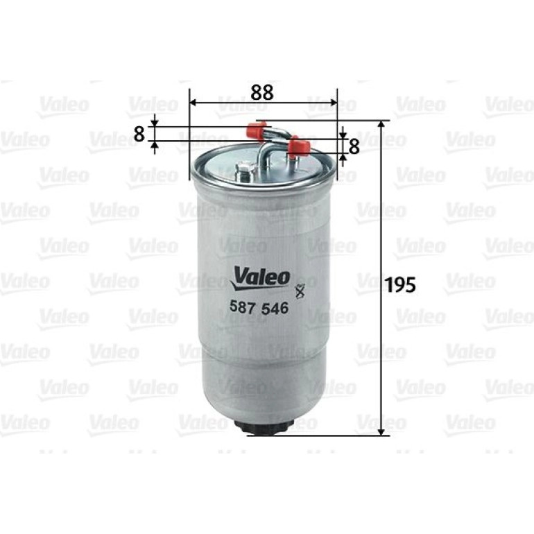 VALEO Kraftstofffilter 587546 VALEO Kraftstofffilter 587546