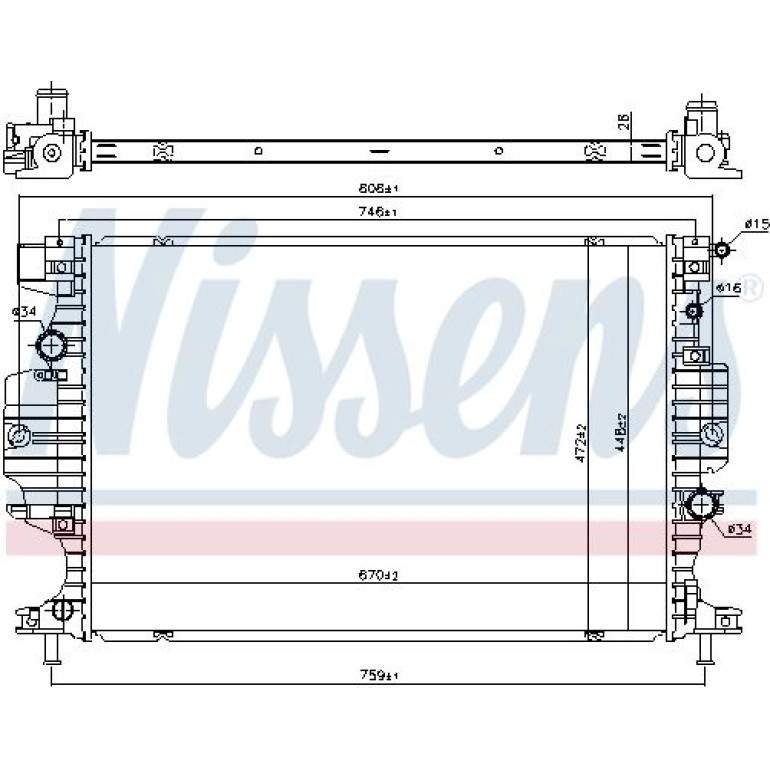 Wasserkühler PKW 620156 Wasserkühler PKW 620156
