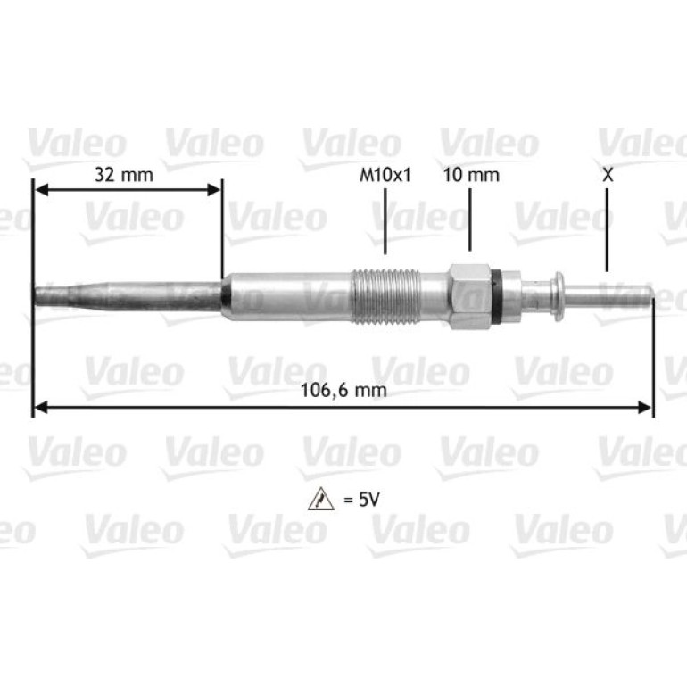 VALEO Glühkerze 345134 VALEO Glühkerze 345134