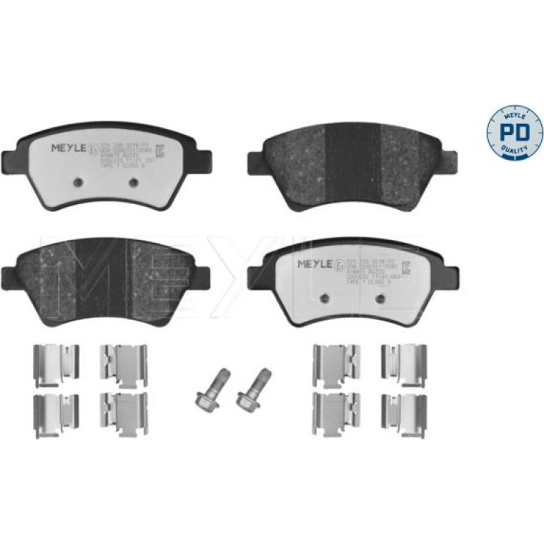 Bremsbelagsatz Renault P. Megane 02- 1,5- Ohne Sensor 025 239 3018/PD Bremsbelagsatz Renault P. Megane 02- 1,5- Ohne Sensor 025 239 3018/PD