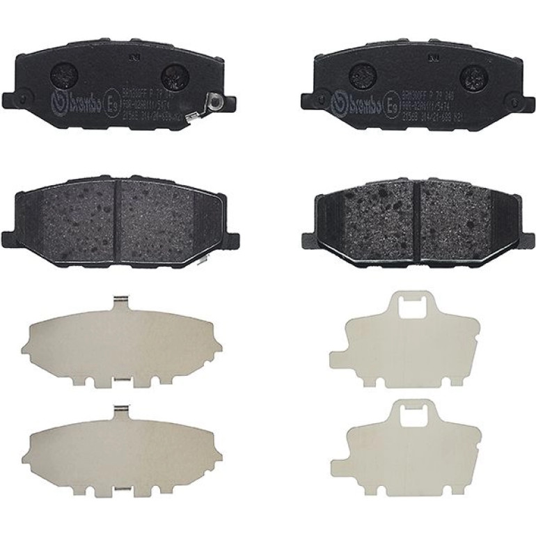 BREMBO Bremsklötze VA P 79 040 BREMBO Bremsklötze VA P 79 040