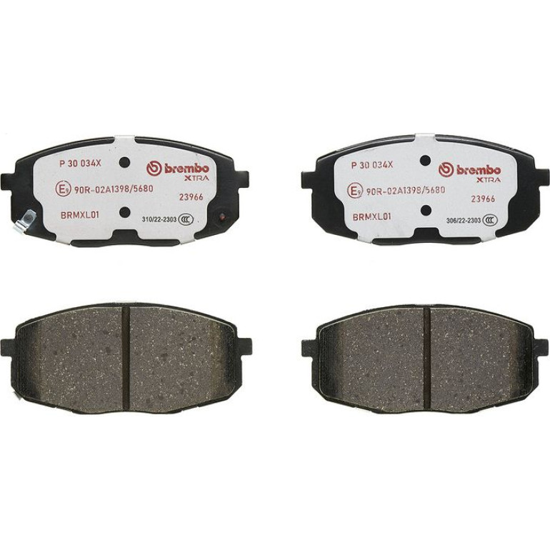 BREMBO Bremsklötze Xtra VA P 30 034X BREMBO Bremsklötze Xtra VA P 30 034X