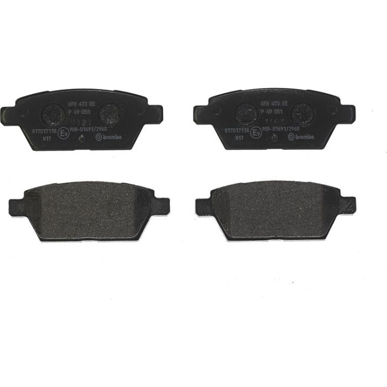BREMBO Bremsklötze HA P 49 051 BREMBO Bremsklötze HA P 49 051