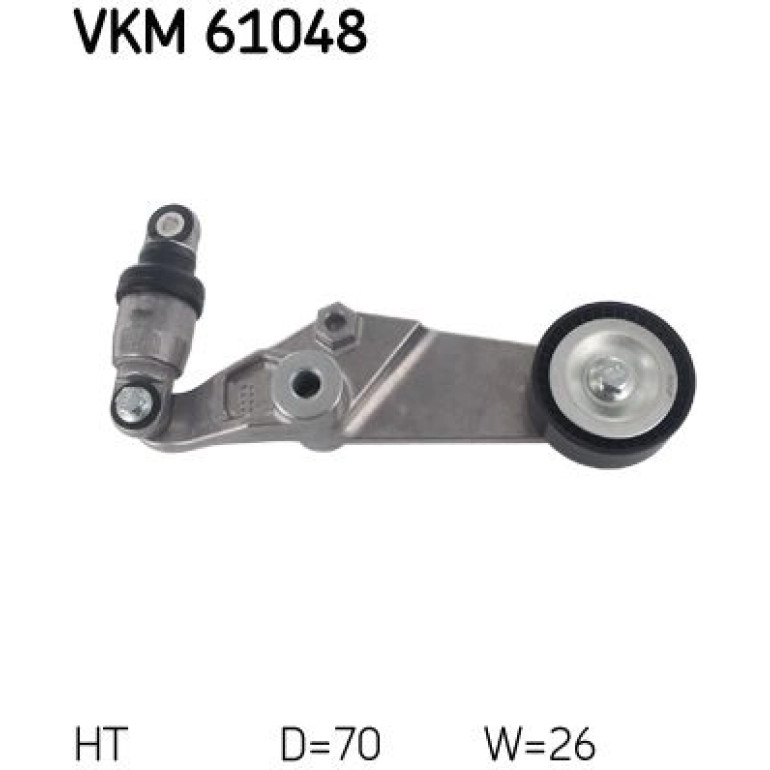 Multi-V-Spannrolle VKM 61048 Multi-V-Spannrolle VKM 61048