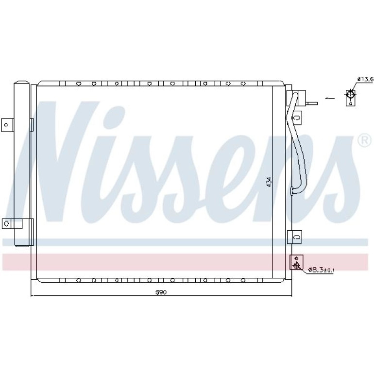 Kondensator PKW 940436 Kondensator PKW 940436