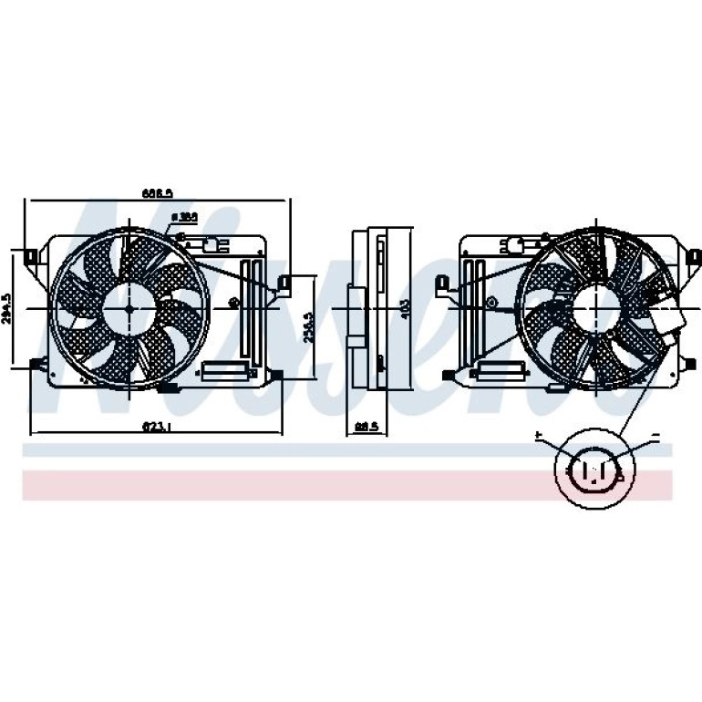 Kühlerlüfter PKW 85917 Kühlerlüfter PKW 85917