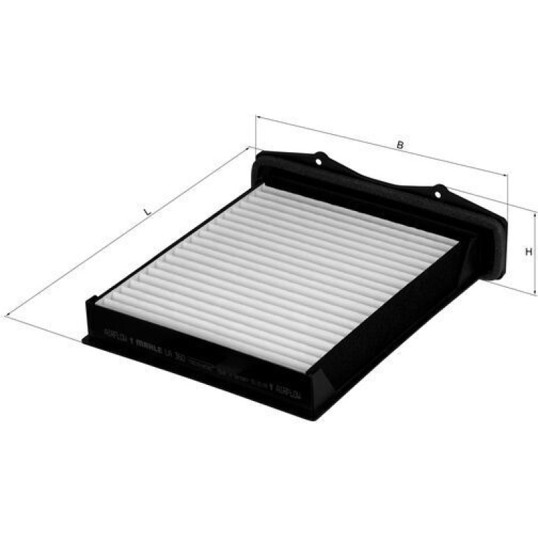 MAHLE Filter, Innenraumluft LA 360 MAHLE Filter, Innenraumluft LA 360