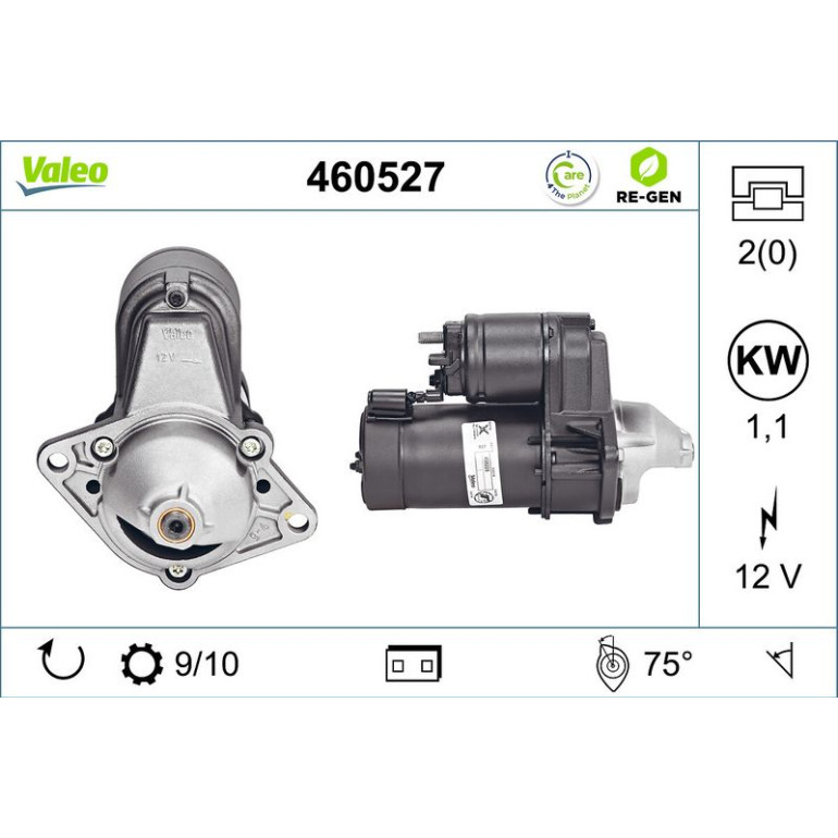 VALEO Anlasser 460527