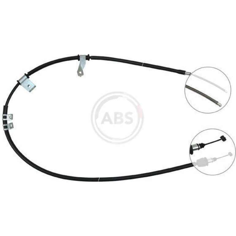 A.B.S. Handbremsseil Seilzug Festellbremse K19168 A.B.S. Handbremsseil Seilzug Festellbremse K19168