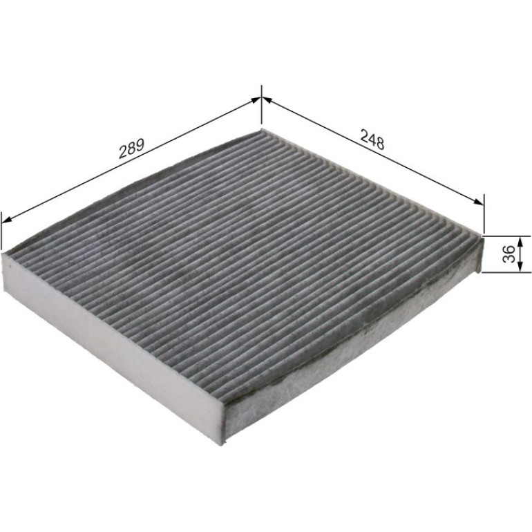 Aktivkohlefilter 1987435607 Aktivkohlefilter 1987435607
