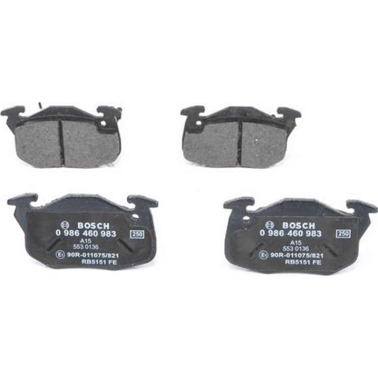 Bosch Bremsbelagsatz 0 986 460 983 Bosch Bremsbelagsatz 0 986 460 983