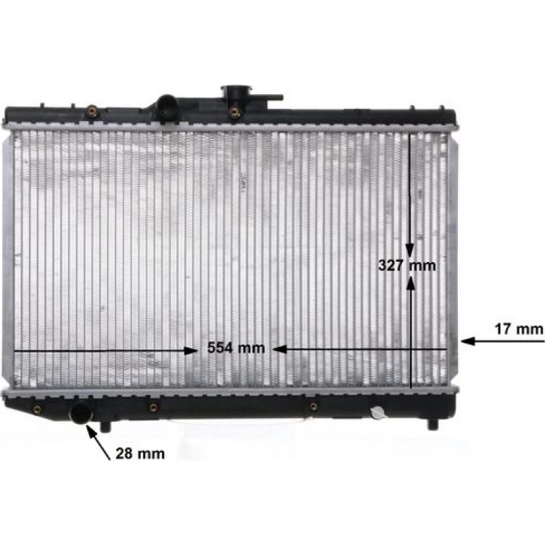 Kühler, Motorkühlung CR 768 000S Kühler, Motorkühlung CR 768 000S