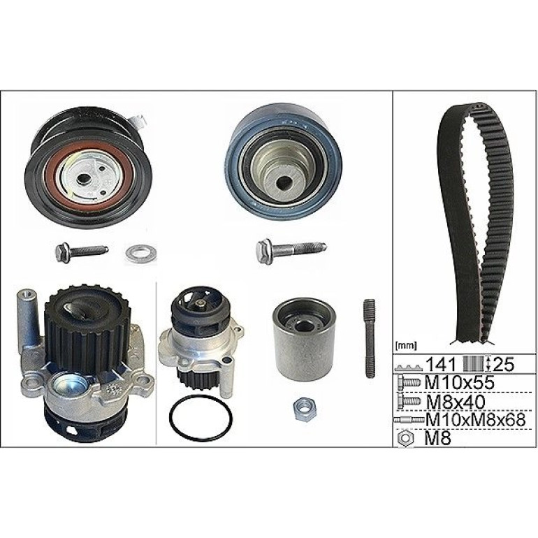 Wasserpumpe + Zahnriemensatz 530 0361 32 Wasserpumpe + Zahnriemensatz 530 0361 32